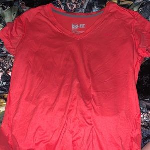 Womens red Nike shirt